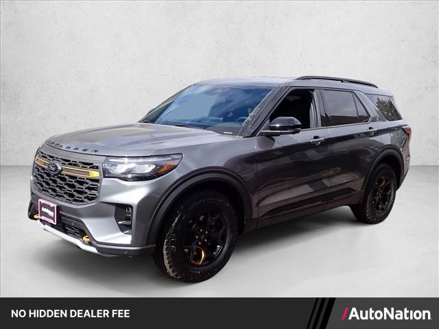 Carbonized Gray Metallic 2026 Ford Explorer SUV / Crossover All-Wheel Drive Automatic