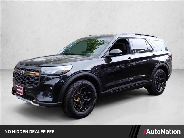 Agate Black Metallic 2026 Ford Explorer SUV / Crossover All-Wheel Drive Automatic