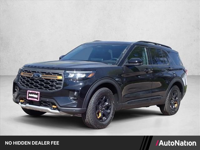 Agate Black Metallic 2026 Ford Explorer SUV / Crossover All-Wheel Drive Automatic
