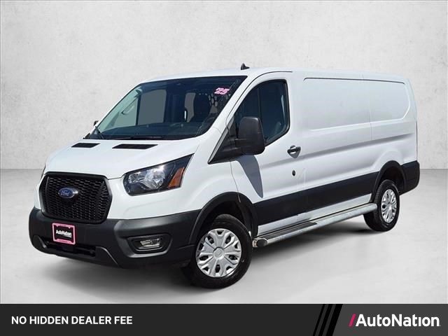 Oxford White 2025 Ford Transit Cargo Van Rear-Wheel Drive Automatic