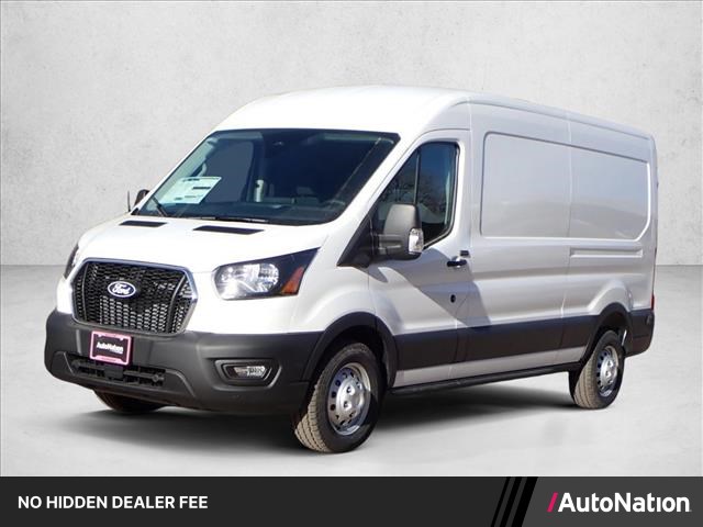 Oxford White 2026 Ford Transit Cargo Van All-Wheel Drive Automatic
