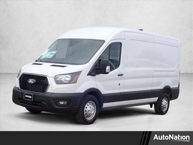 Oxford White 2026 Ford Transit Cargo 250 Medium Roof LB AWD Van All-Wheel Drive Automatic