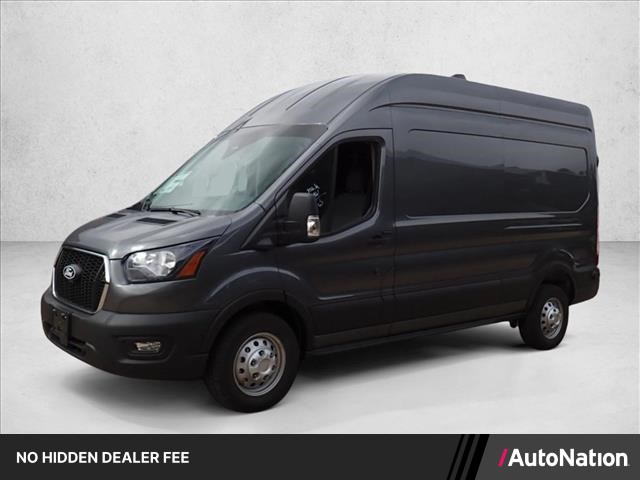 Carbonized Gray Metallic 2027 Ford Transit Cargo Van All-Wheel Drive Automatic