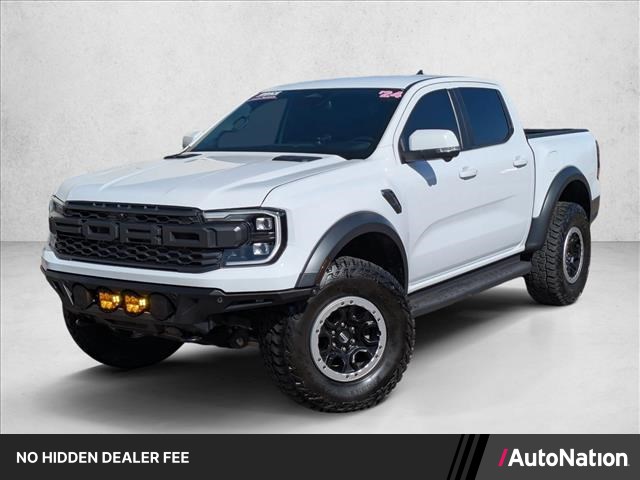 Oxford White 2024 Ford Ranger Pickup Truck Four-Wheel Drive Automatic