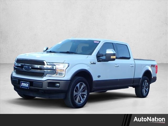 Star White Metallic Tri-Coat 2020 Ford F-150 King Ranch SuperCrew LB 4WD Pickup Truck Four-Wheel Drive Automatic