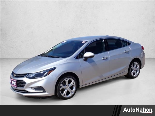 Silver Ice Metallic 2017 Chevrolet Cruze Premier Sedan FWD Sedan Front-Wheel Drive 6-Speed Automatic