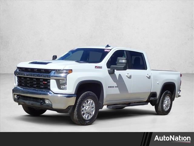 Summit White 2020 Chevrolet Silverado 2500HD LT Crew Cab 4WD Pickup Truck Four-Wheel Drive Automatic