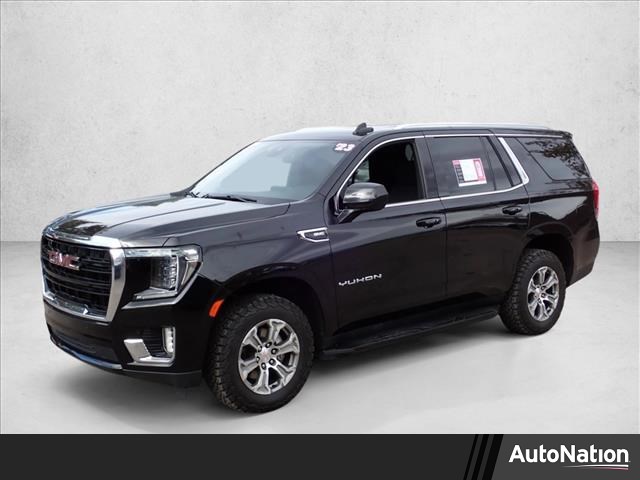 Black 2023 GMC Yukon SLE 4WD SUV / Crossover Four-Wheel Drive Automatic
