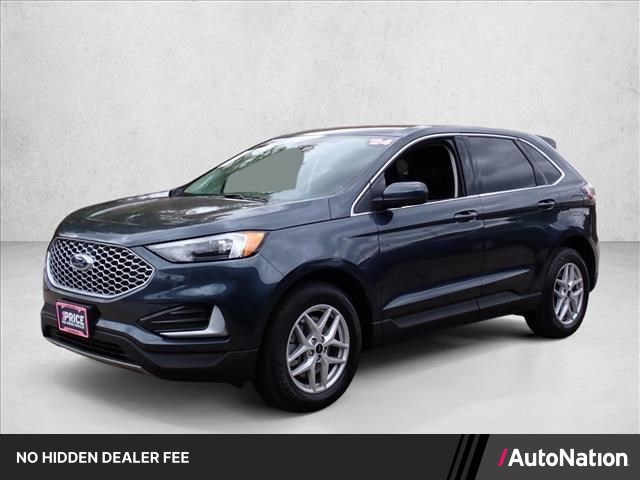 Stone Blue Metallic 2024 Ford Edge SUV / Crossover All-Wheel Drive 8-Speed Automatic