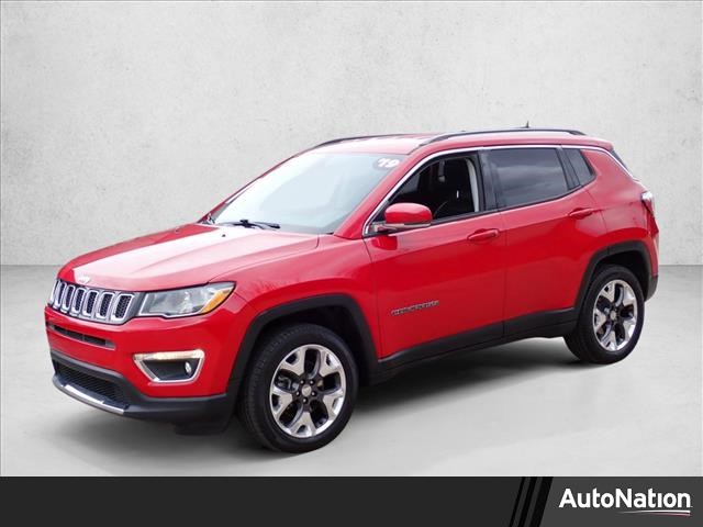 Redline Pearlcoat 2019 Jeep Compass Limited 4WD SUV / Crossover Four-Wheel Drive 9-Speed Automatic
