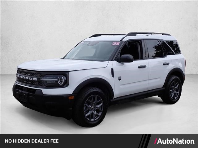 Oxford White 2025 Ford Bronco Sport SUV / Crossover All-Wheel Drive 8-Speed Automatic