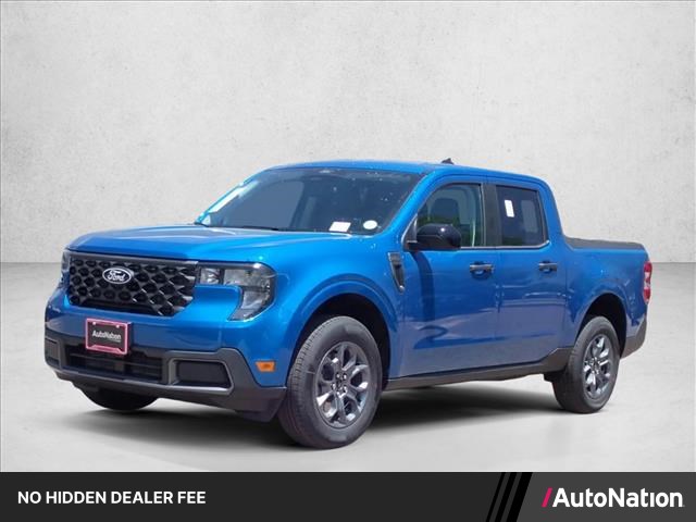 Velocity Blue 2026 Ford Maverick XLT SuperCrew AWD Pickup Truck All-Wheel Drive Continuously Variable Transmission