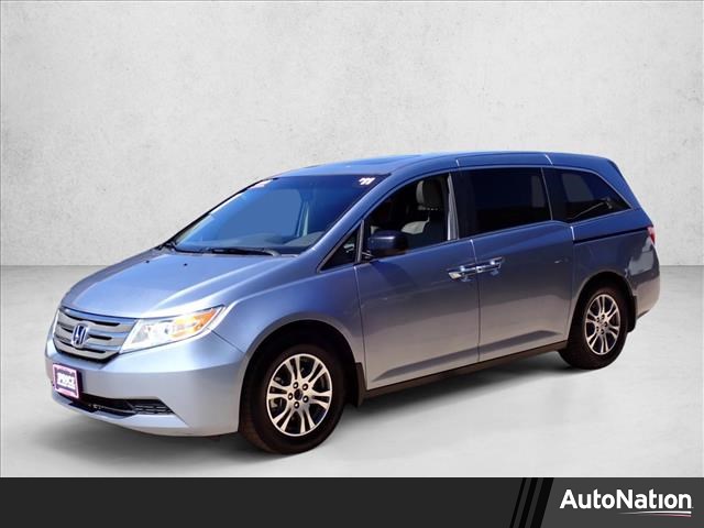 Celestial Blue Metallic 2011 Honda Odyssey EX-L FWD Minivan Front-Wheel Drive 5-Speed Automatic