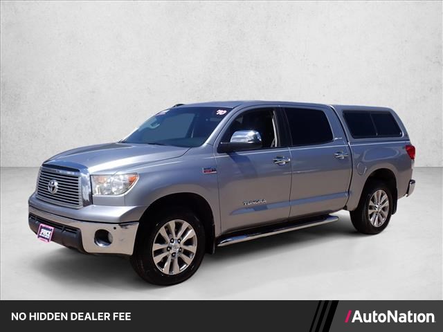 Silver Sky Metallic 2010 Toyota Tundra Pickup Truck Four-Wheel Drive Automatic