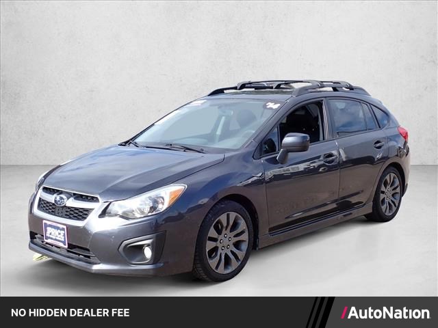 Dark Gray Metallic 2014 Subaru Impreza Hatchback All-Wheel Drive Automatic