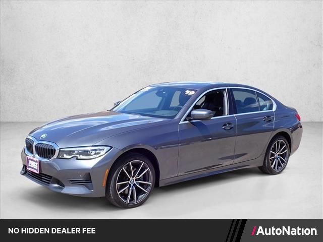 Mineral Gray Metallic 2019 BMW 3 Series Sedan All-Wheel Drive Automatic