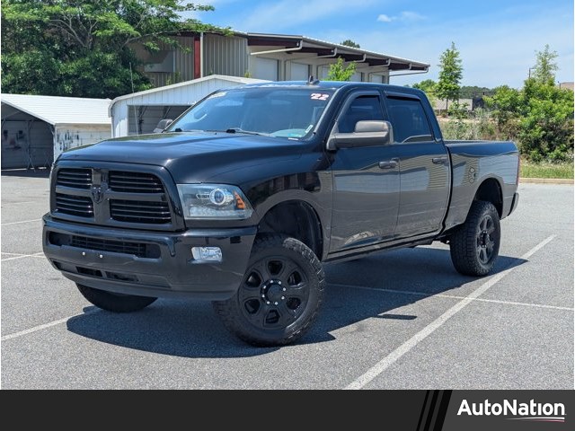 Black Clearcoat 2015 RAM 2500 Big Horn Crew Cab 4WD Pickup Truck Four-Wheel Drive 6-Speed Automatic