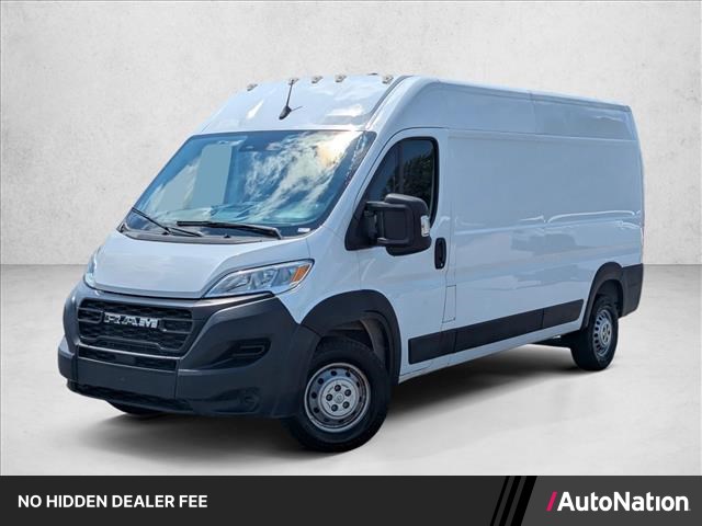 Bright White Clearcoat 2023 RAM ProMaster Van Front-Wheel Drive 9-Speed Automatic