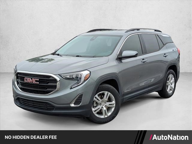 Gray (Satin Steel Metallic) 2020 GMC Terrain SUV / Crossover Front-Wheel Drive 9-Speed Automatic
