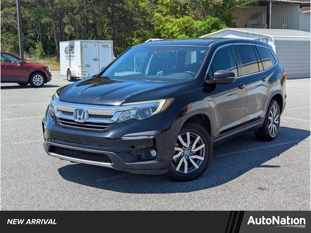 Black (Obsidian Blue Pear) 2019 Honda Pilot EX-L FWD SUV / Crossover Front-Wheel Drive Automatic