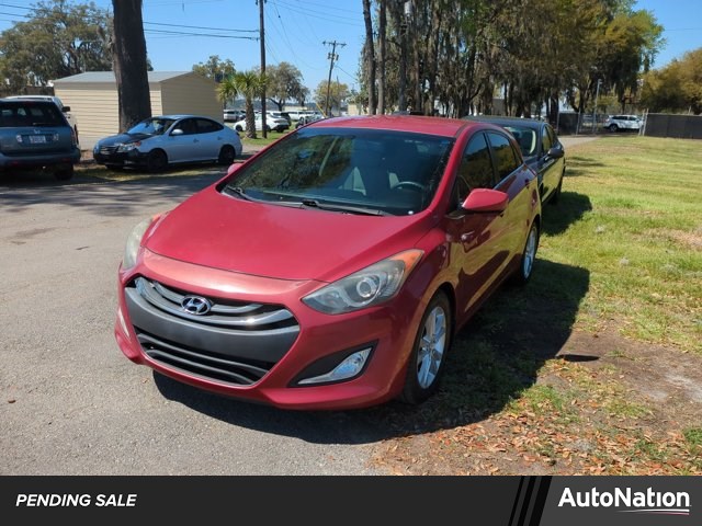 Geranium Red 2014 Hyundai Elantra GT Hatchback Automatic
