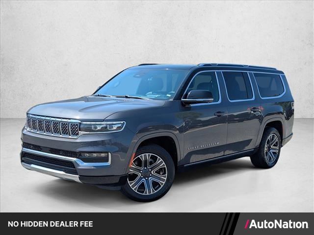 Baltic Gray Metallic Clearcoat 2023 Jeep Grand Wagoneer L SUV / Crossover Four-Wheel Drive 8-Speed Automatic