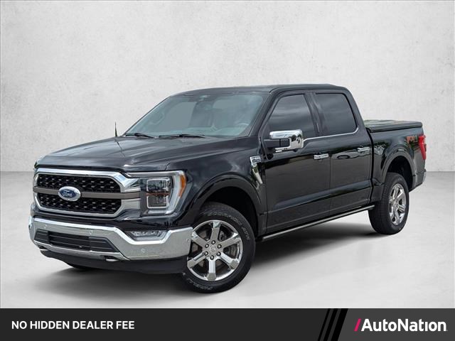 Agate Black Metallic 2021 Ford F-150 Pickup Truck Four-Wheel Drive Automatic