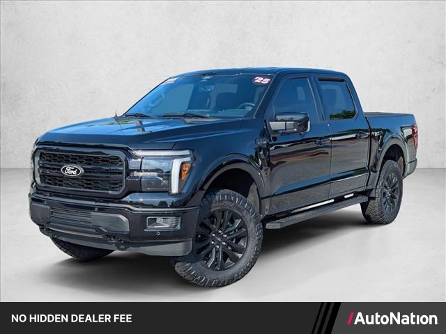 Agate Black Metallic 2025 Ford F-150 Pickup Truck Four-Wheel Drive Automatic