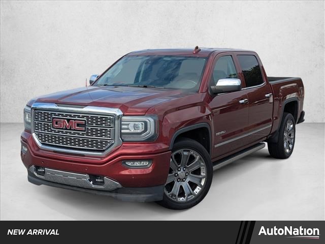 Crimson Red Tintcoat 2016 GMC Sierra 1500 Denali Crew Cab 4WD Pickup Truck Four-Wheel Drive 8-Speed Automatic