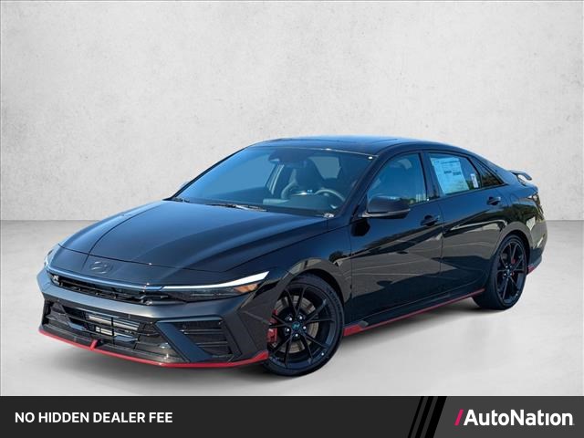 Abyss Black 2026 Hyundai Elantra N Sedan Front-Wheel Drive Automatic