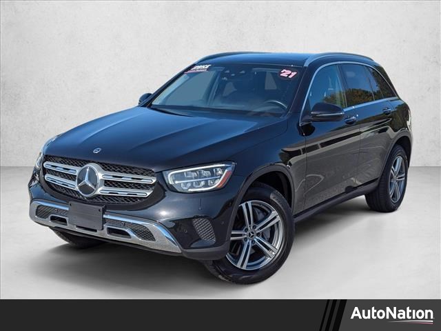 Obsidian Black Metallic 2021 Mercedes-Benz GLC 300 SUV 4MATIC SUV / Crossover All-Wheel Drive Automatic