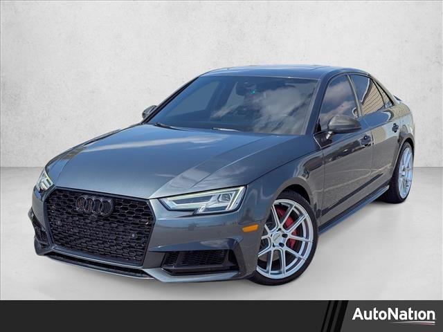 Daytona Gray Pearl Effect 2018 Audi S4 3.0T quattro Premium Plus Sedan AWD Sedan All-Wheel Drive Automatic