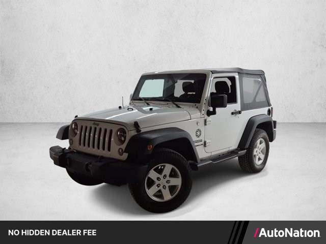 Bright White Clearcoat 2015 Jeep Wrangler SUV / Crossover Four-Wheel Drive 6-Speed Manual