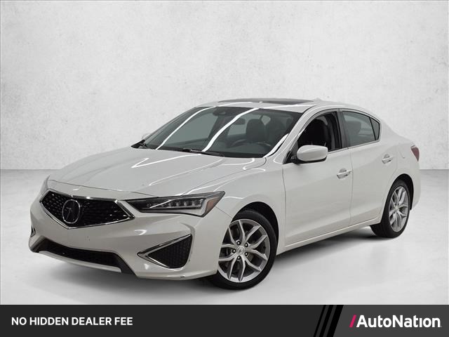 Platinum White Pearl 2020 Acura ILX Sedan Front-Wheel Drive Automatic