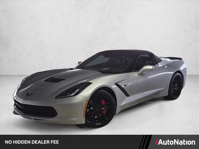 Blade Silver Metallic 2019 Chevrolet Corvette Stingray 2LT Convertible RWD Convertible Rear-Wheel Drive 8-Speed Automatic