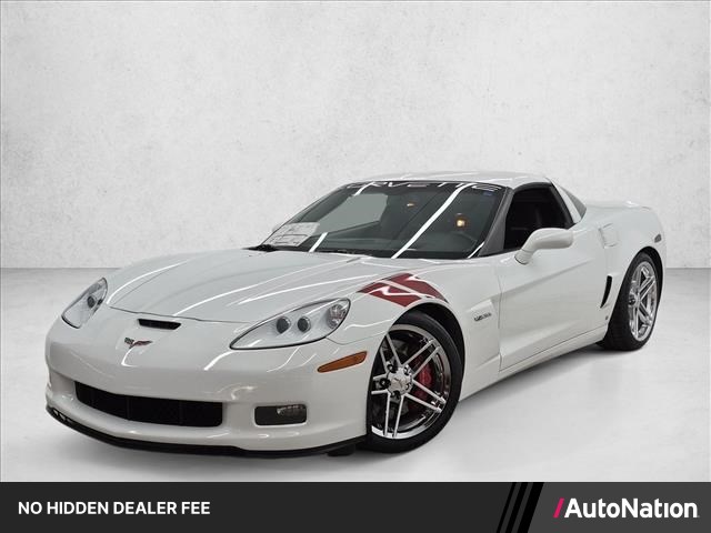White 2007 Chevrolet Corvette Coupe Rear-Wheel Drive 6-Speed Manual