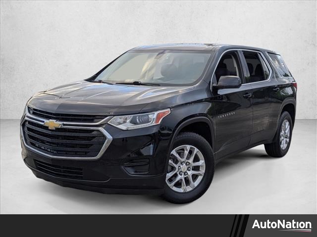 Mosaic Black Metallic 2019 Chevrolet Traverse LS FWD SUV / Crossover Front-Wheel Drive 9-Speed Automatic