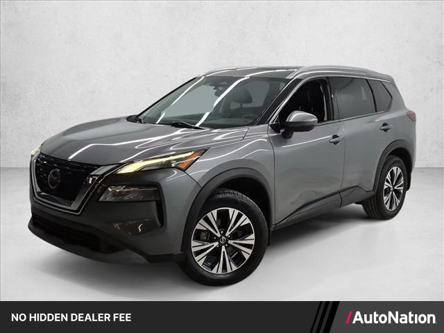 Gray (Gun Metallic) 2021 Nissan Rogue SUV / Crossover Front-Wheel Drive Automatic