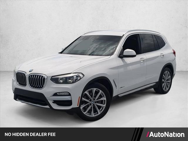 White 2018 BMW X3 SUV / Crossover All-Wheel Drive Automatic