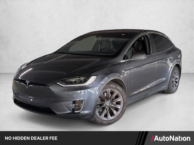 Silver Metallic 2018 Tesla Model X 100D AWD SUV / Crossover All-Wheel Drive Automatic