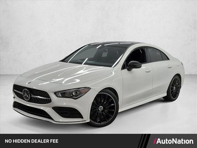 Polar White 2020 Mercedes-Benz CLA Coupe Front-Wheel Drive Automatic