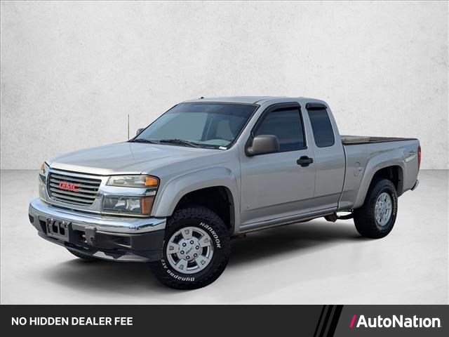 Stealth Gray Metal 2007 GMC Canyon Pickup Truck Rear-Wheel Drive 4-Speed Automatic