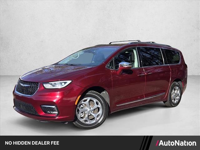 Velvet Red Pearlcoat 2021 Chrysler Pacifica Minivan All-Wheel Drive 9-Speed Automatic