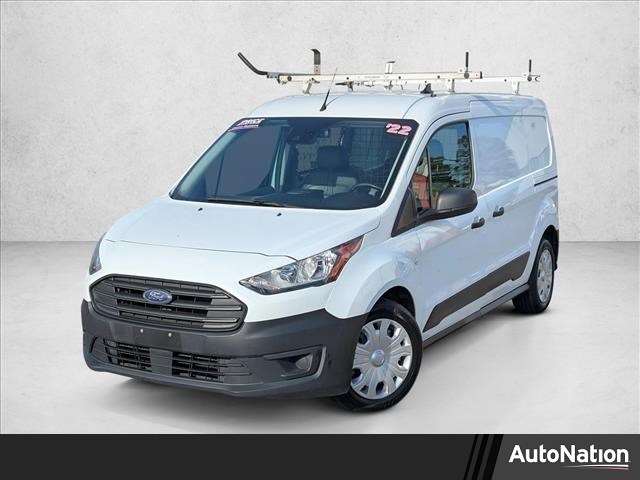 Frozen White 2022 Ford Transit Connect Cargo XL LWB FWD with Rear Liftgate Van Front-Wheel Drive 8-Speed Automatic