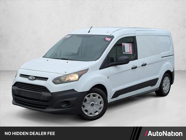 Frozen White 2016 Ford Transit Connect Cargo XL LWB FWD with Rear Cargo Doors Van Front-Wheel Drive 6-Speed Automatic