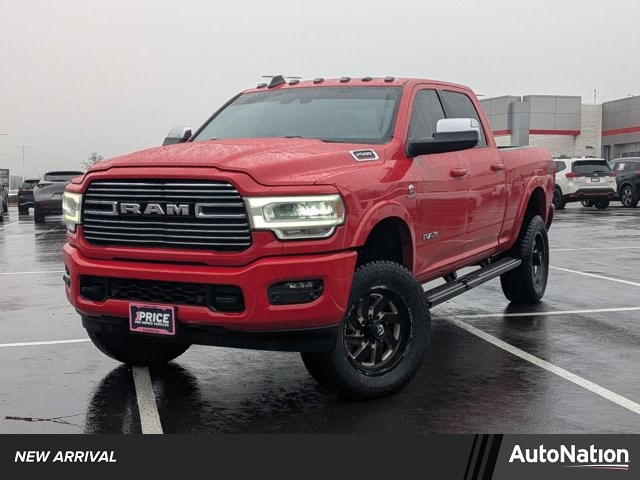 Flame Red Clearcoat 2019 RAM 2500 Laramie Crew Cab 4WD Pickup Truck Four-Wheel Drive 6-Speed Automatic