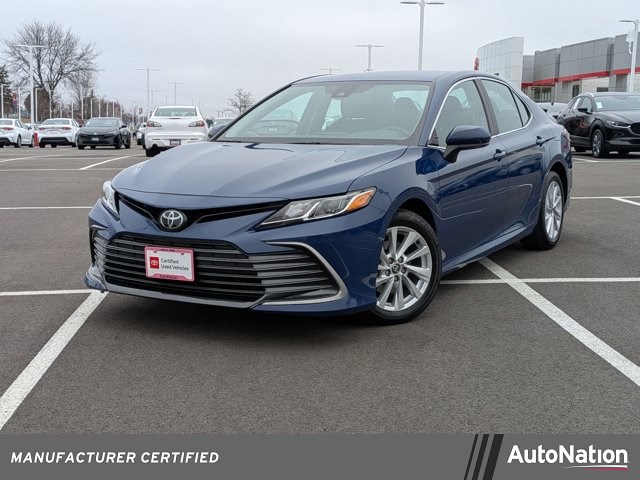 Reservoir Blue 2024 Toyota Camry LE FWD Sedan Front-Wheel Drive Automatic