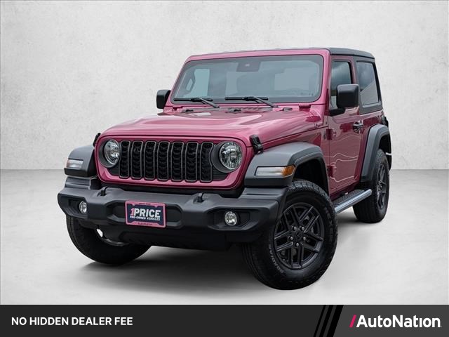Limited Edition Tuscadero Pearlcoat 2024 Jeep Wrangler Sport S 2-Door 4WD SUV / Crossover Four-Wheel Drive 8-Speed Automatic