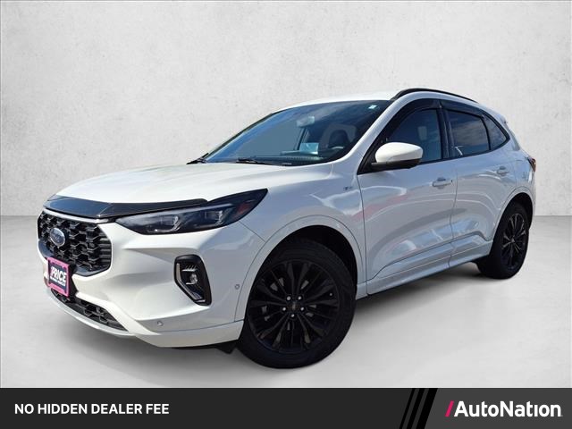 Star White Metallic Tri-Coat 2023 Ford Escape SUV / Crossover All-Wheel Drive 8-Speed Automatic