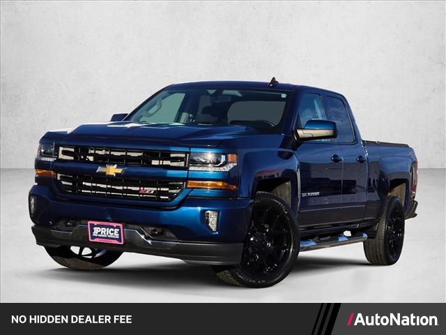 Deep Ocean Blue Metallic 2016 Chevrolet Silverado 1500 Pickup Truck Four-Wheel Drive 6-Speed Automatic